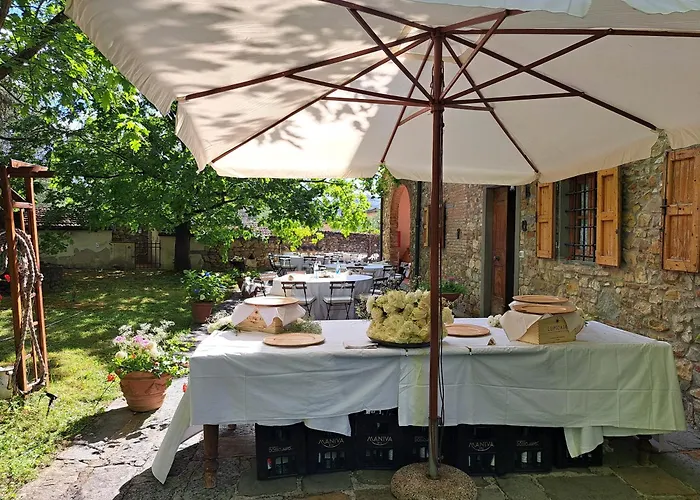 Podere Fichereto Casa in pietra sulle Colline di Firenze con Oliveto e Parcheggio